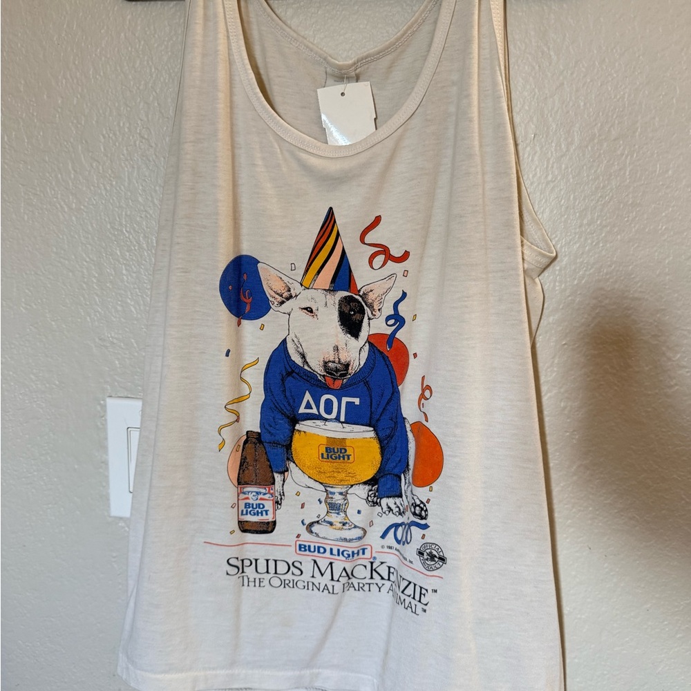 Bud Light Spuds MacKenzie Tank Top